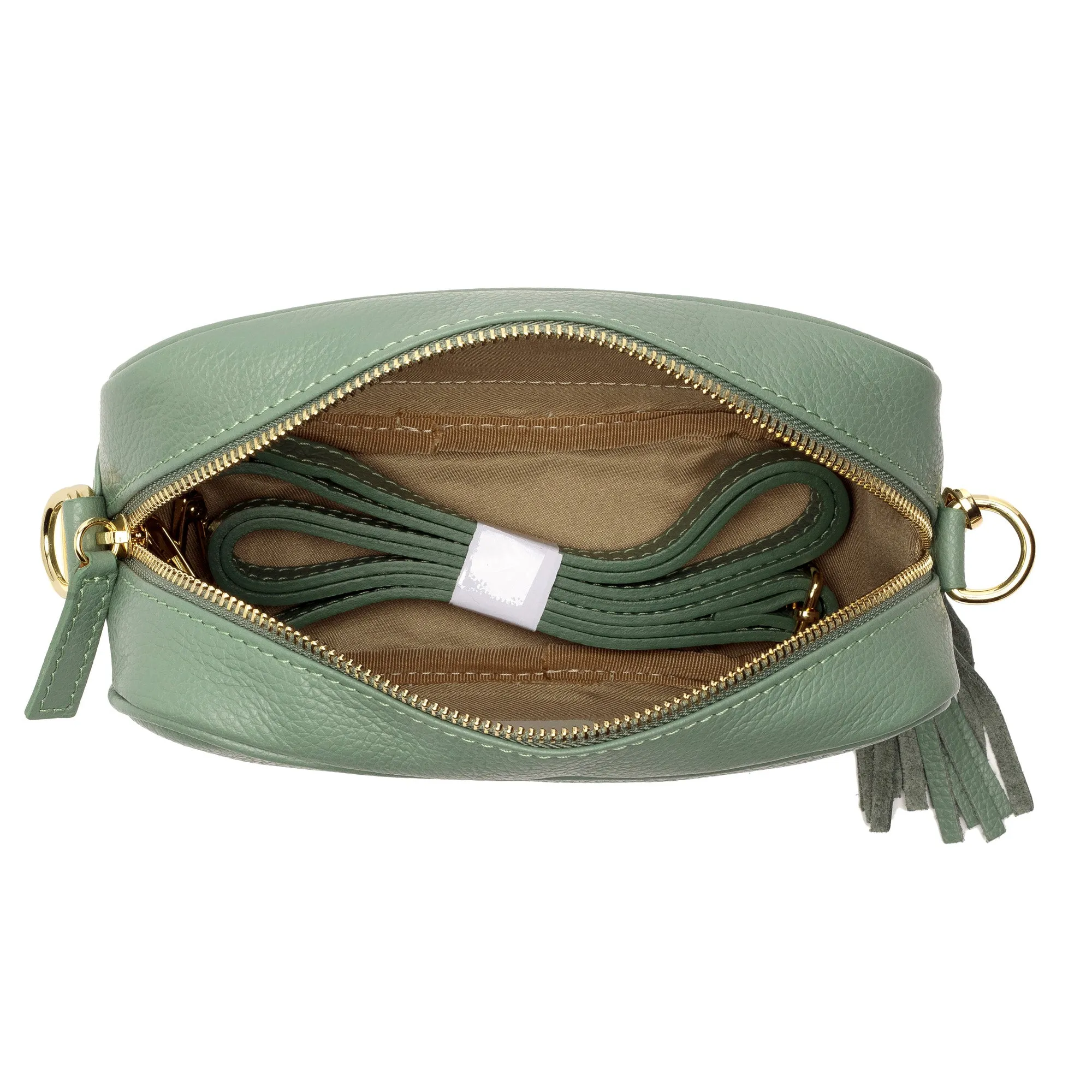 Elie Beaumont Crossbody Bag in Mint