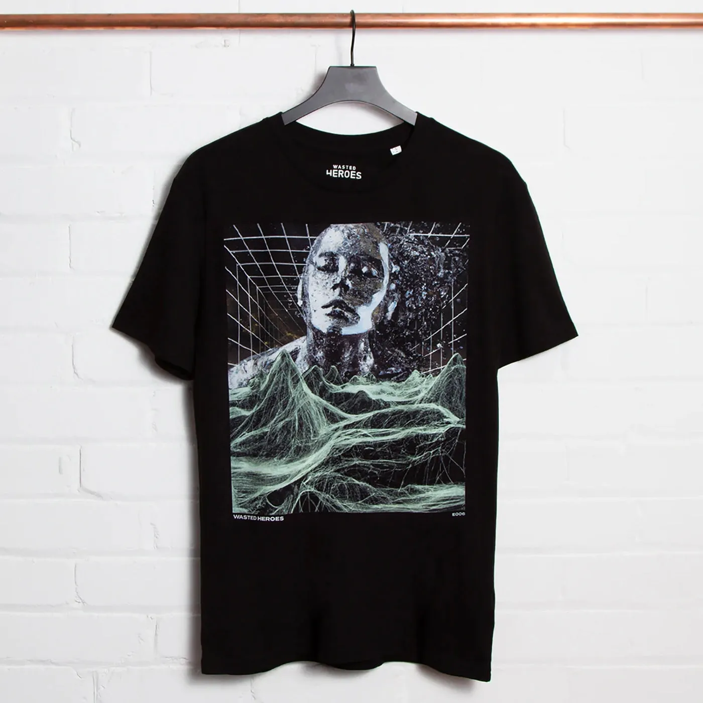 Entity 006 Front Print - Tshirt - Black