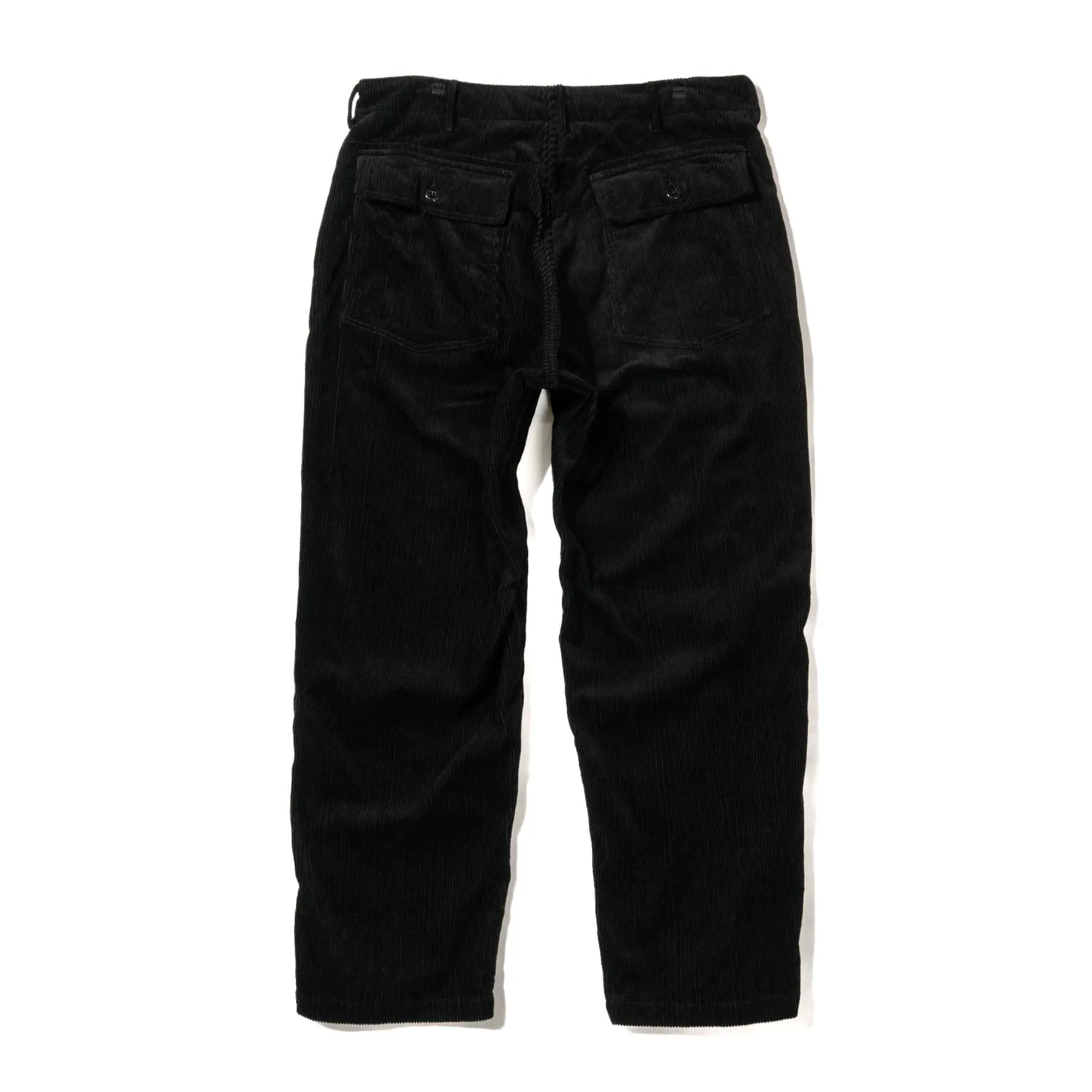 Fatigue Pant - Black Cotton 8W Corduroy