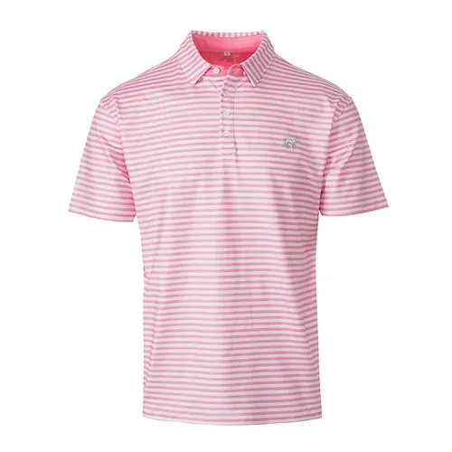 FIELDSTONE Toddler Carlyle Polo Pink/White