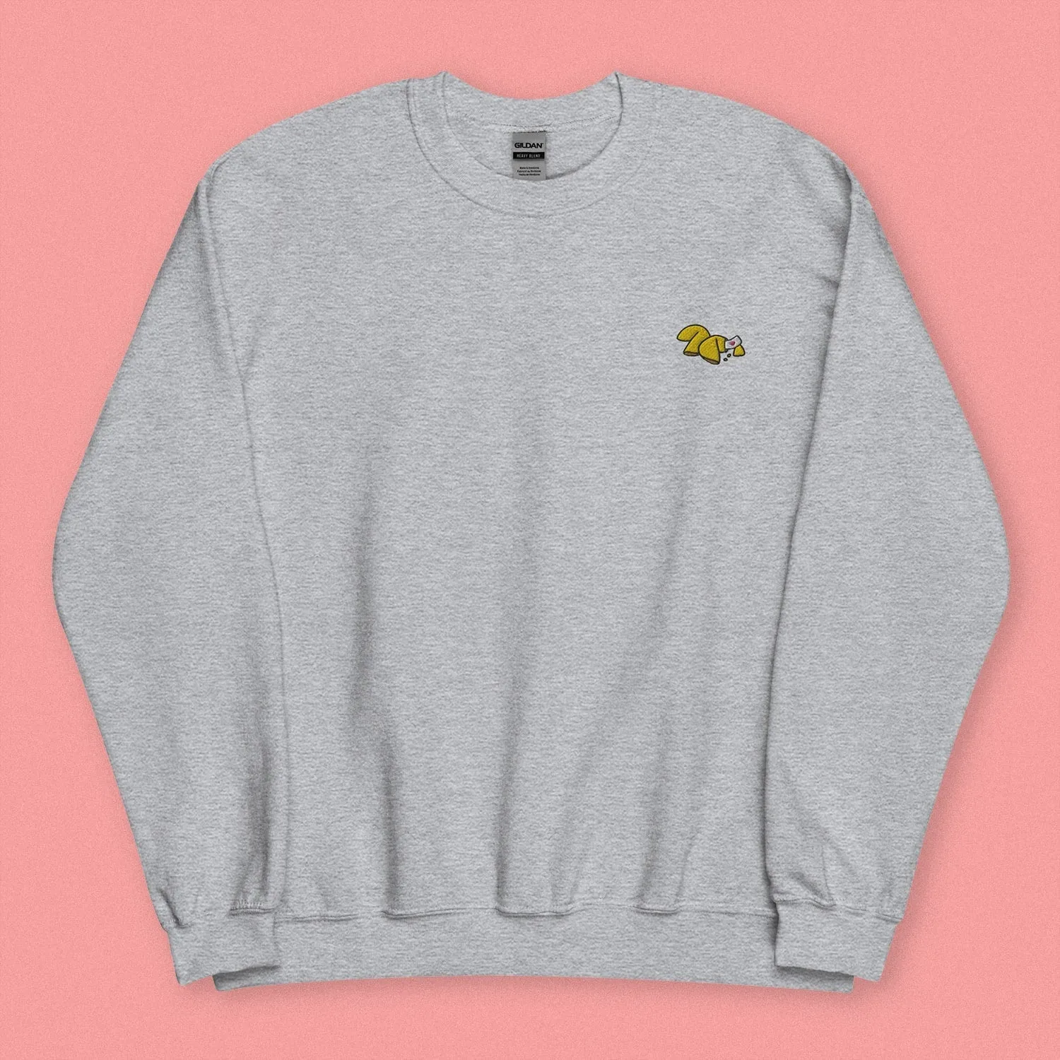 Fortune Cookie Embroidered Sweatshirt