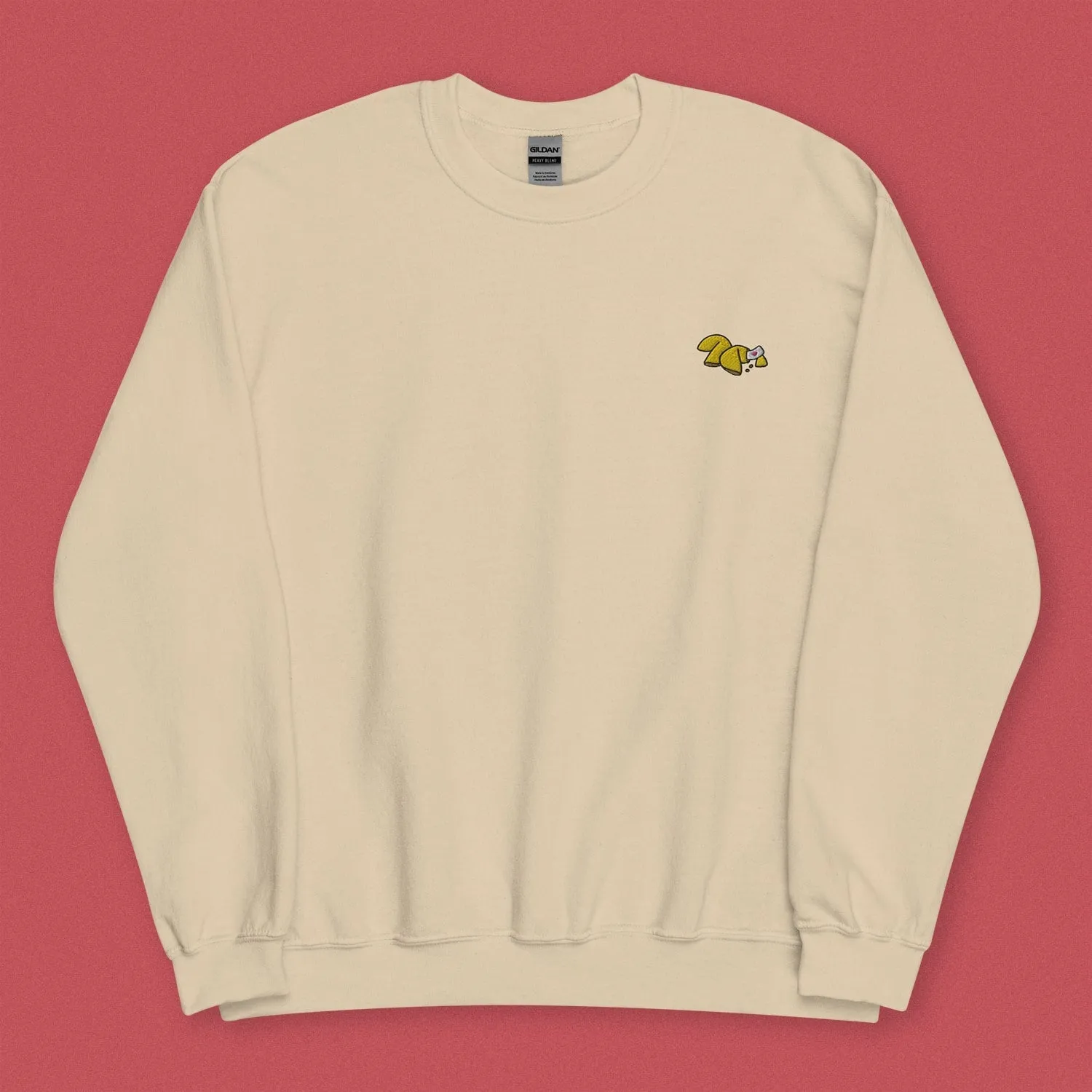 Fortune Cookie Embroidered Sweatshirt