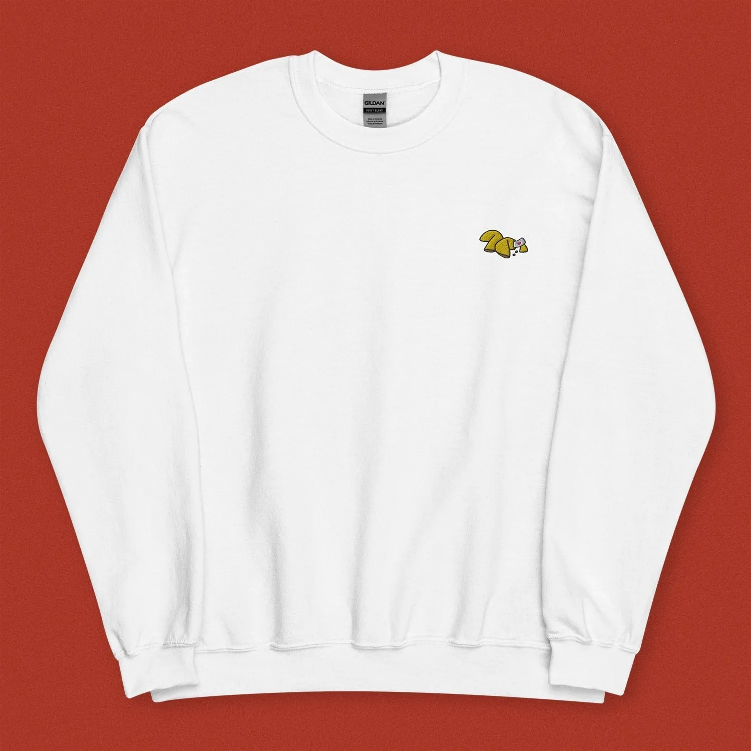 Fortune Cookie Embroidered Sweatshirt