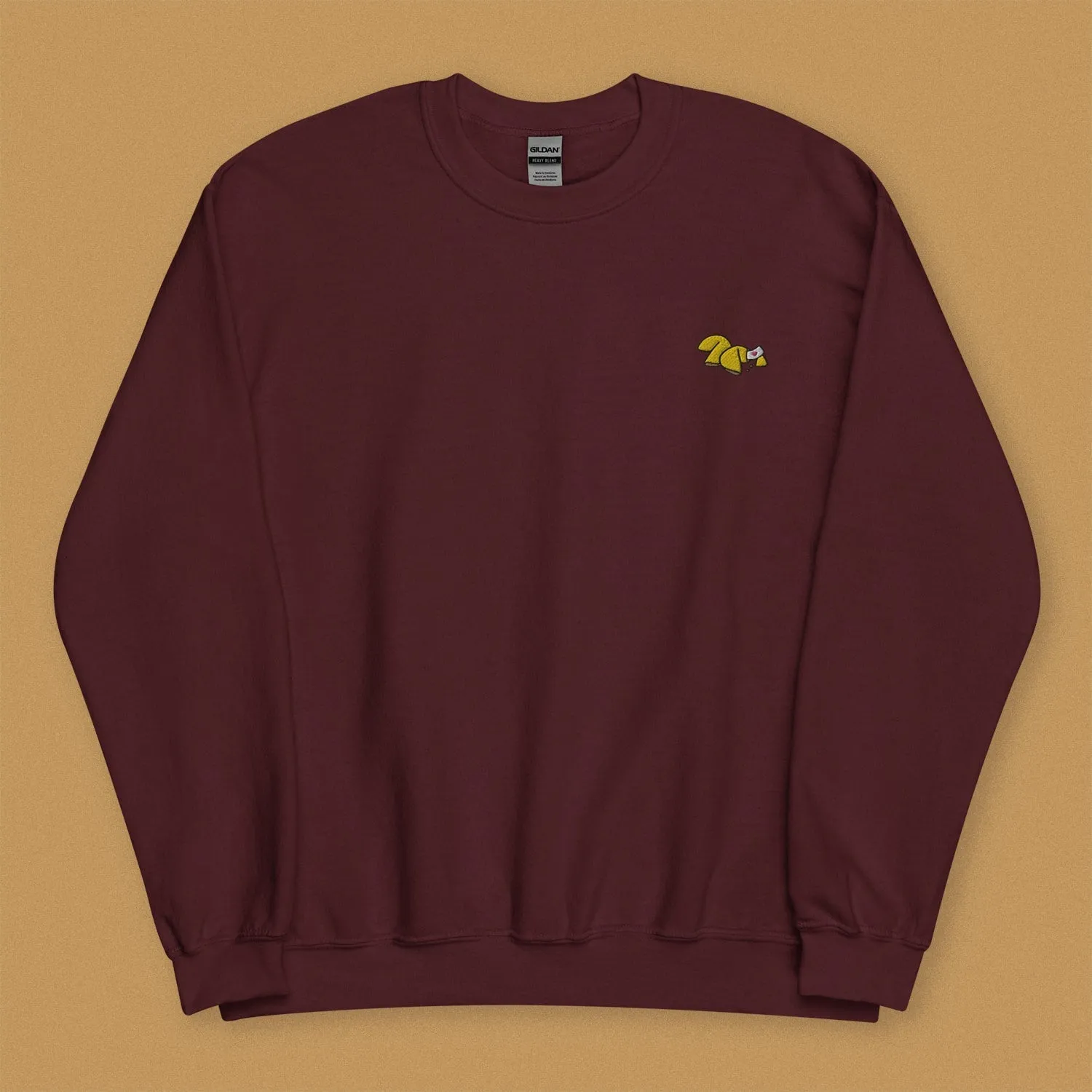 Fortune Cookie Embroidered Sweatshirt