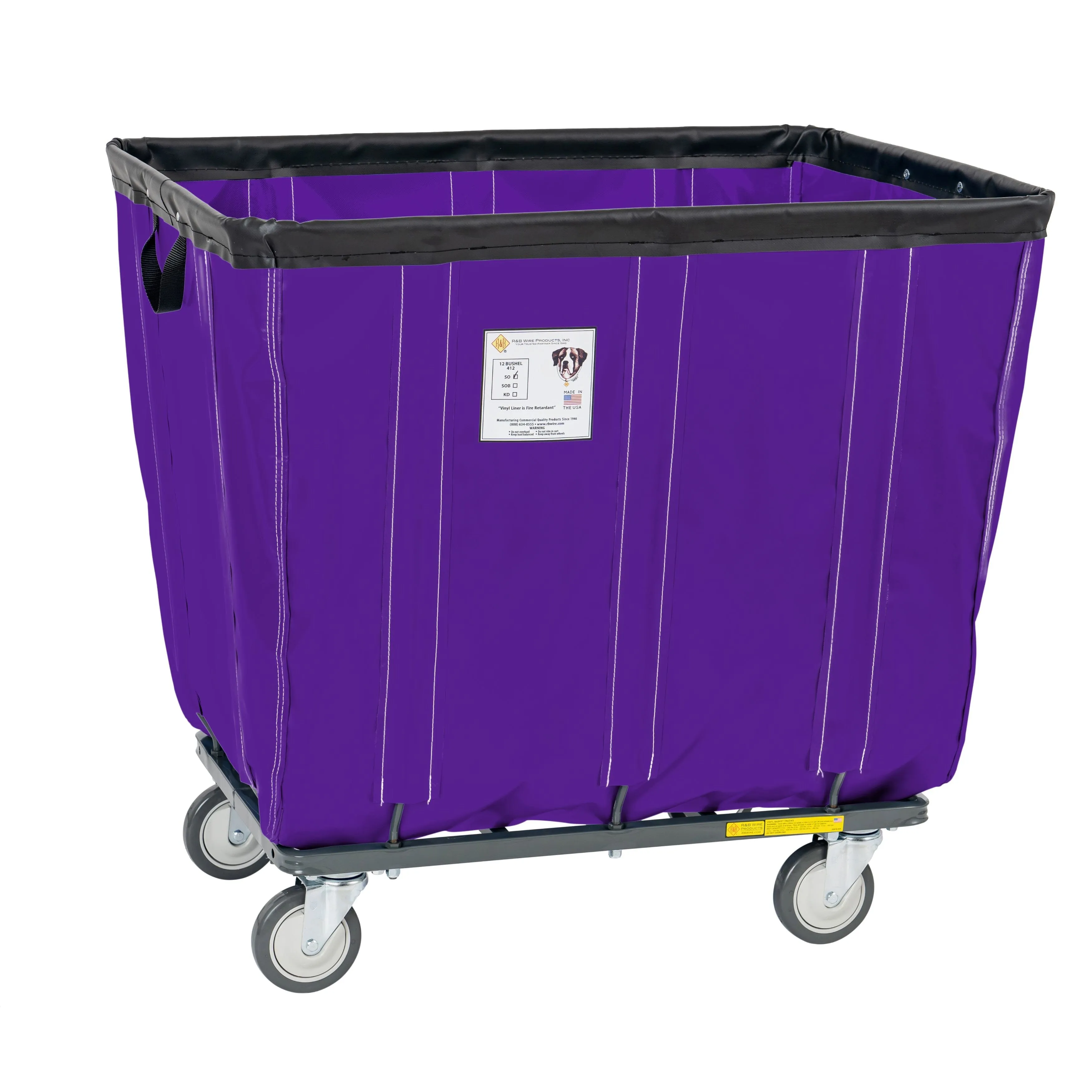 Fully Sewn Vinyl Basket Truck - 10 Bushel