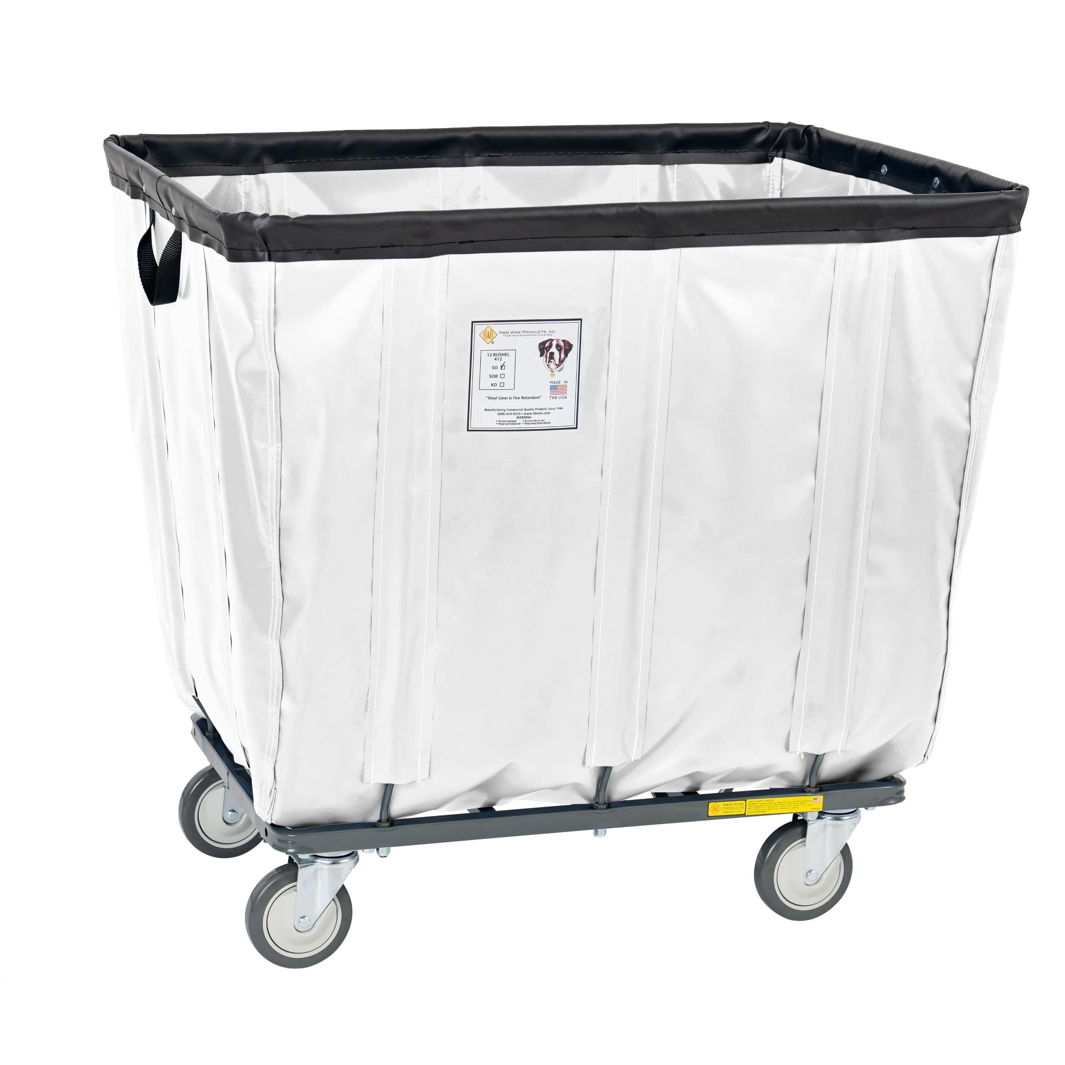 Fully Sewn Vinyl Basket Truck - 10 Bushel