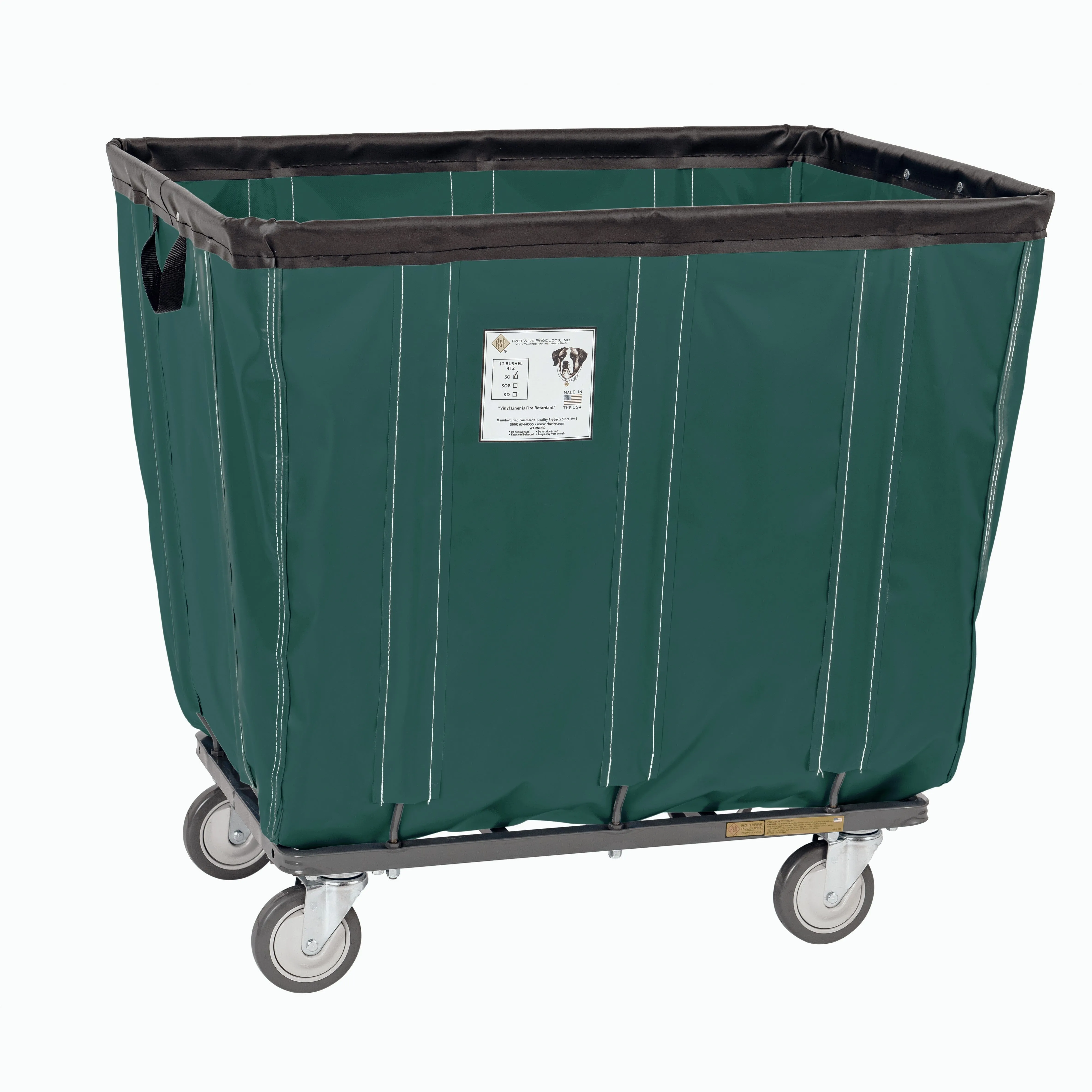 Fully Sewn Vinyl Basket Truck - 10 Bushel