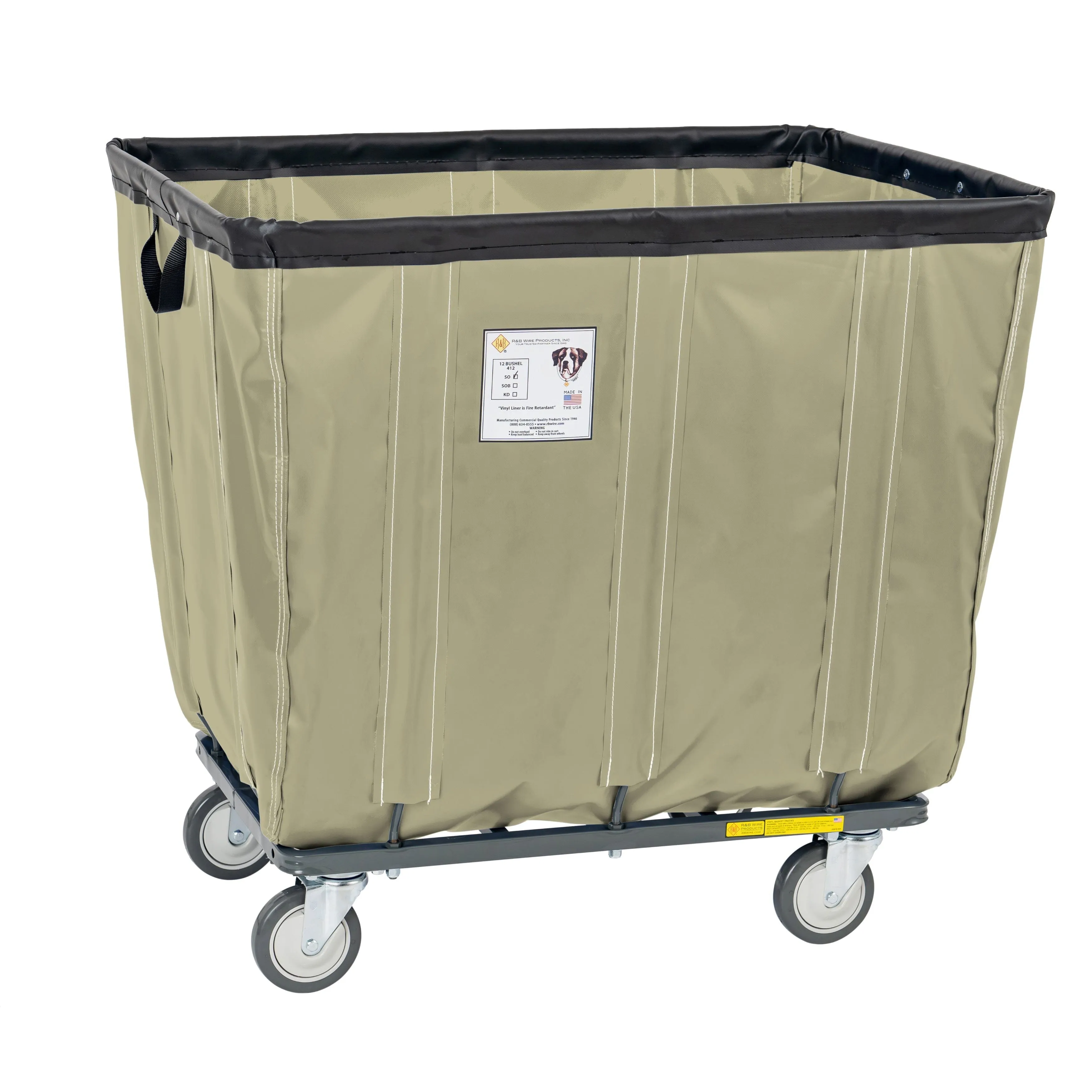 Fully Sewn Vinyl Basket Truck - 10 Bushel