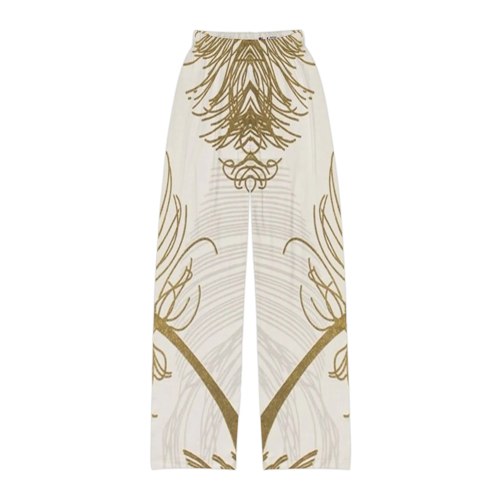 Golden Feathers - Inovax Kids Pajama Pants