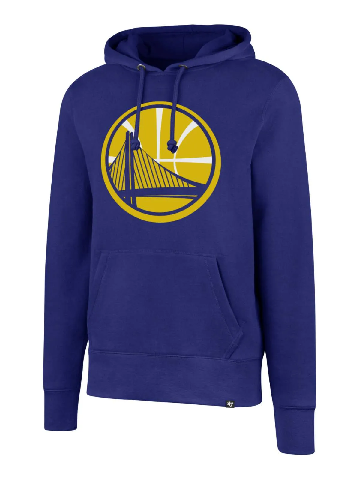 Golden State Warriors 47 Brand Blue "Headline" Pullover Hoodie Sweatshirt