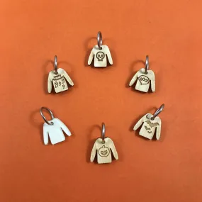 Halloween Sweater Stitch Markers (October 2022 Limited Edition)