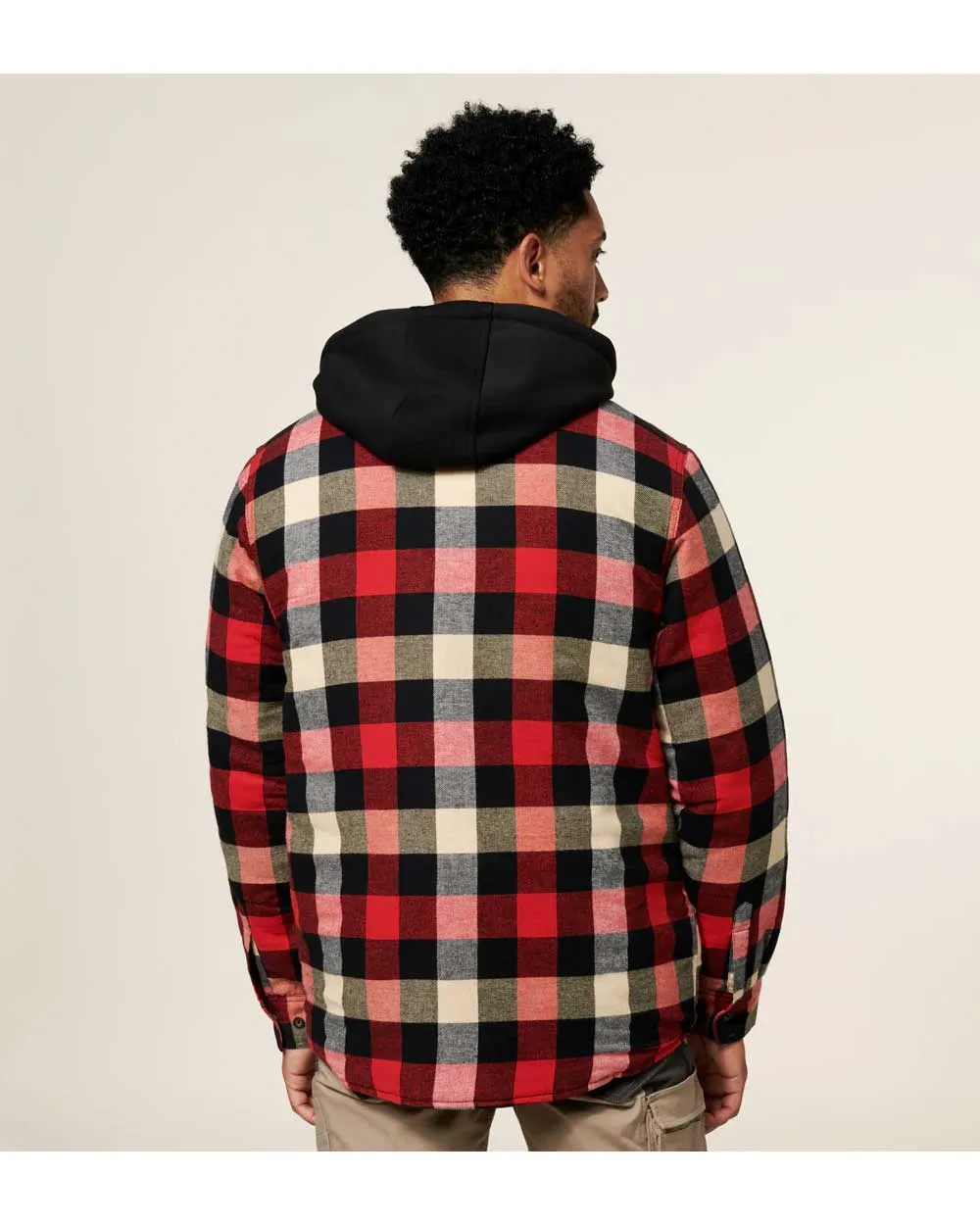 Hard Yakka Quilted Flannel Shacket