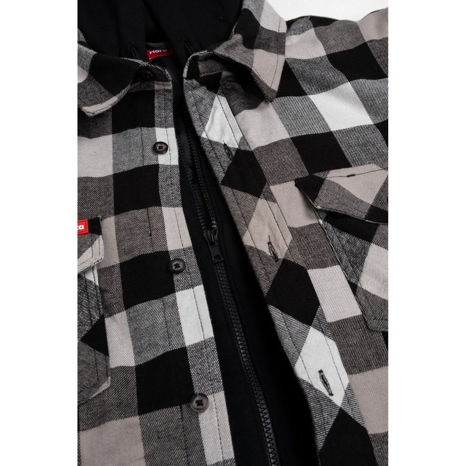 Hard Yakka Quilted Flannel Shacket