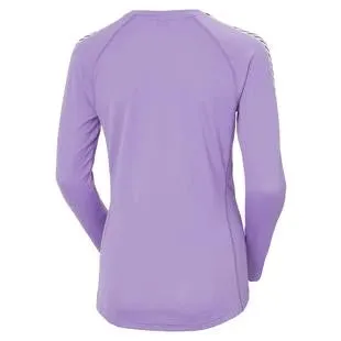 Helly Hansen W Lifa Active Stripe Crew Heather