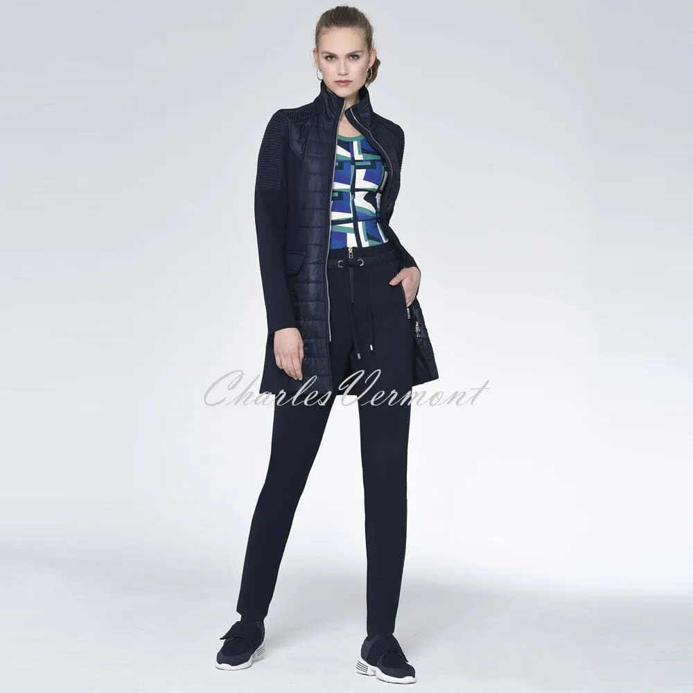 I’cona Longline Jacket – Style 67004-60012-690 (Navy)