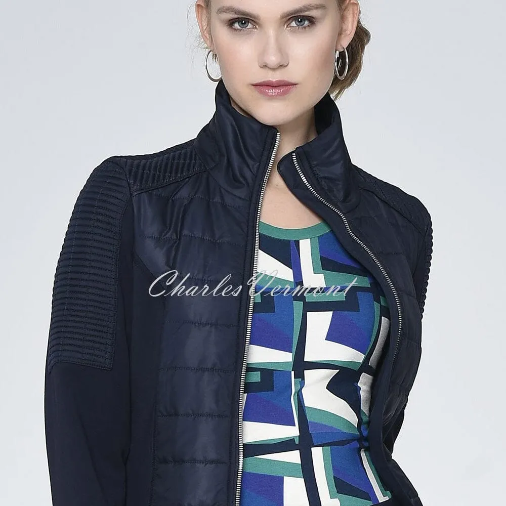 I’cona Longline Jacket – Style 67004-60012-690 (Navy)