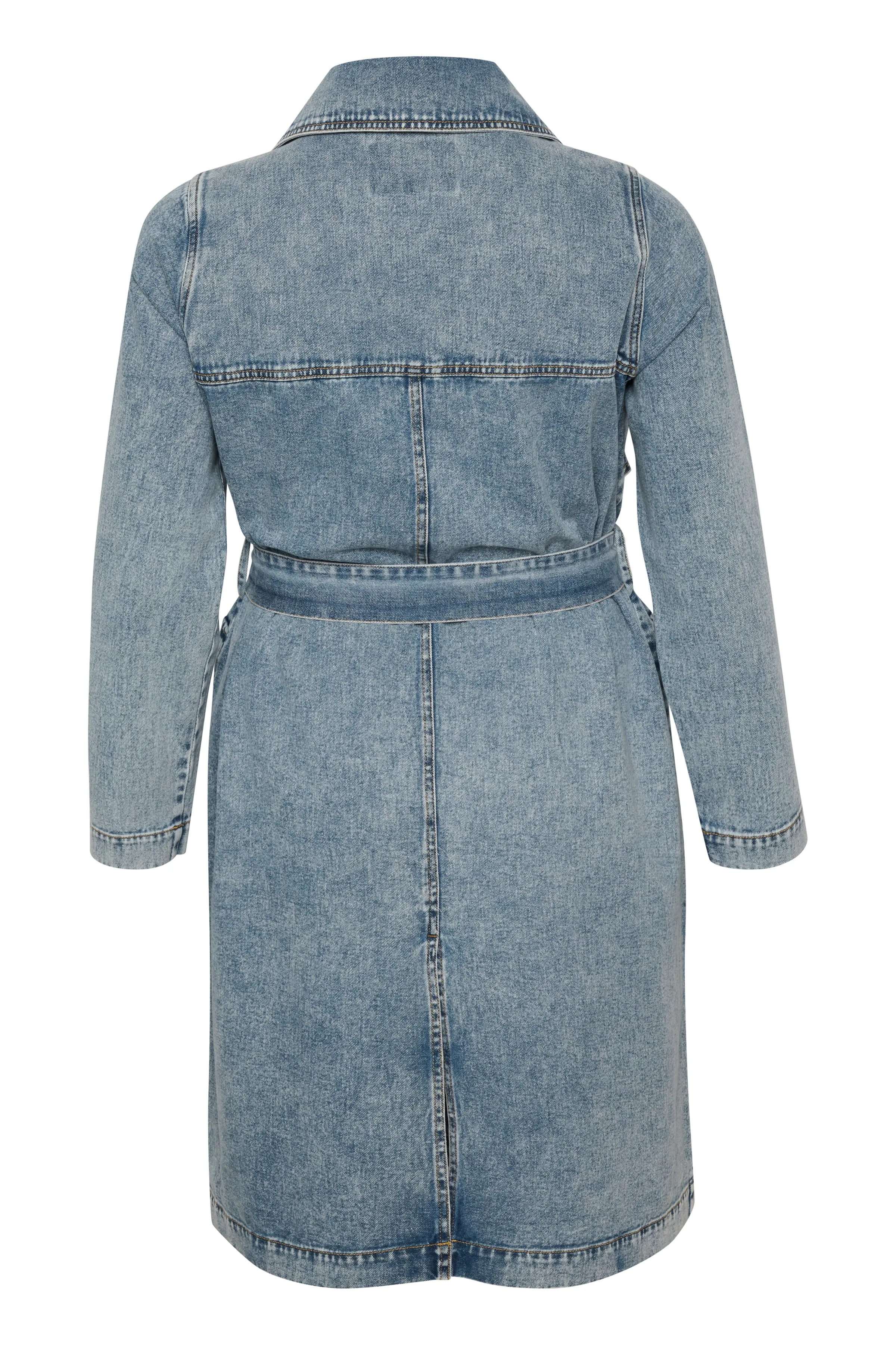 Kaffe Curve Denim Trenchcoat