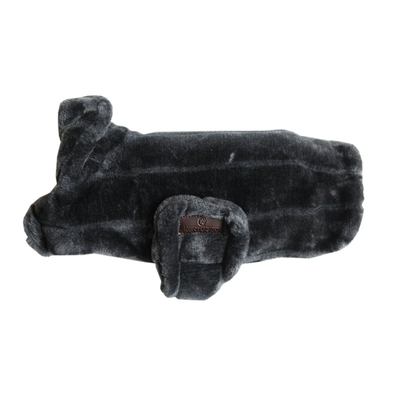 Kentucky Dogwear Faux Fur Dog Coat - Grey