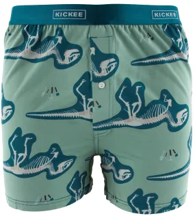 KicKee Pants Shore T-Rex Dig Men's Boxer Short