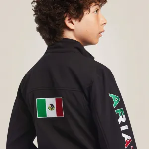 Kids Ariat New Team Softshell MEXICO Jacket - 10036550