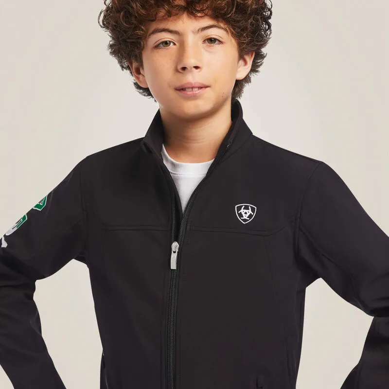 Kids Ariat New Team Softshell MEXICO Jacket - 10036550