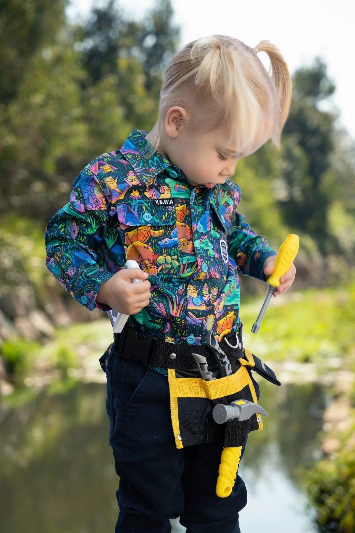 Kids Who Let The Frogs Out Workshirt