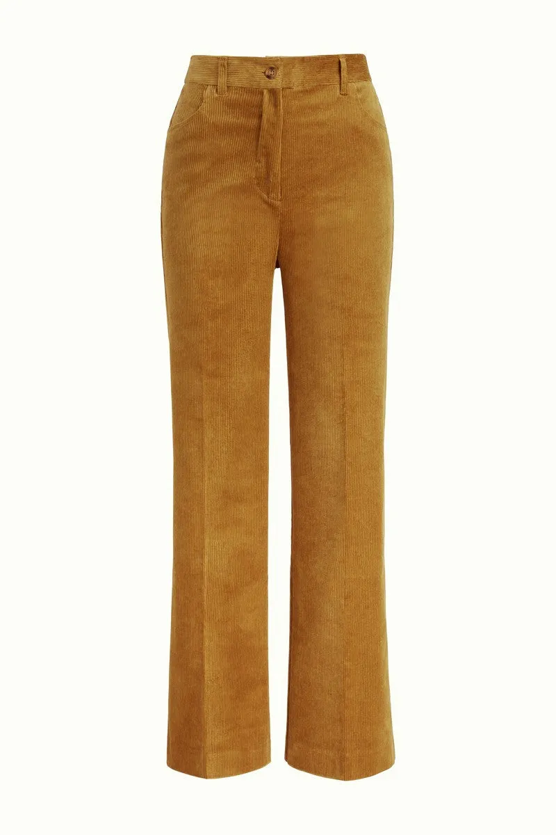 King Louie - Marcie Pants Corduroy Mustard Gold