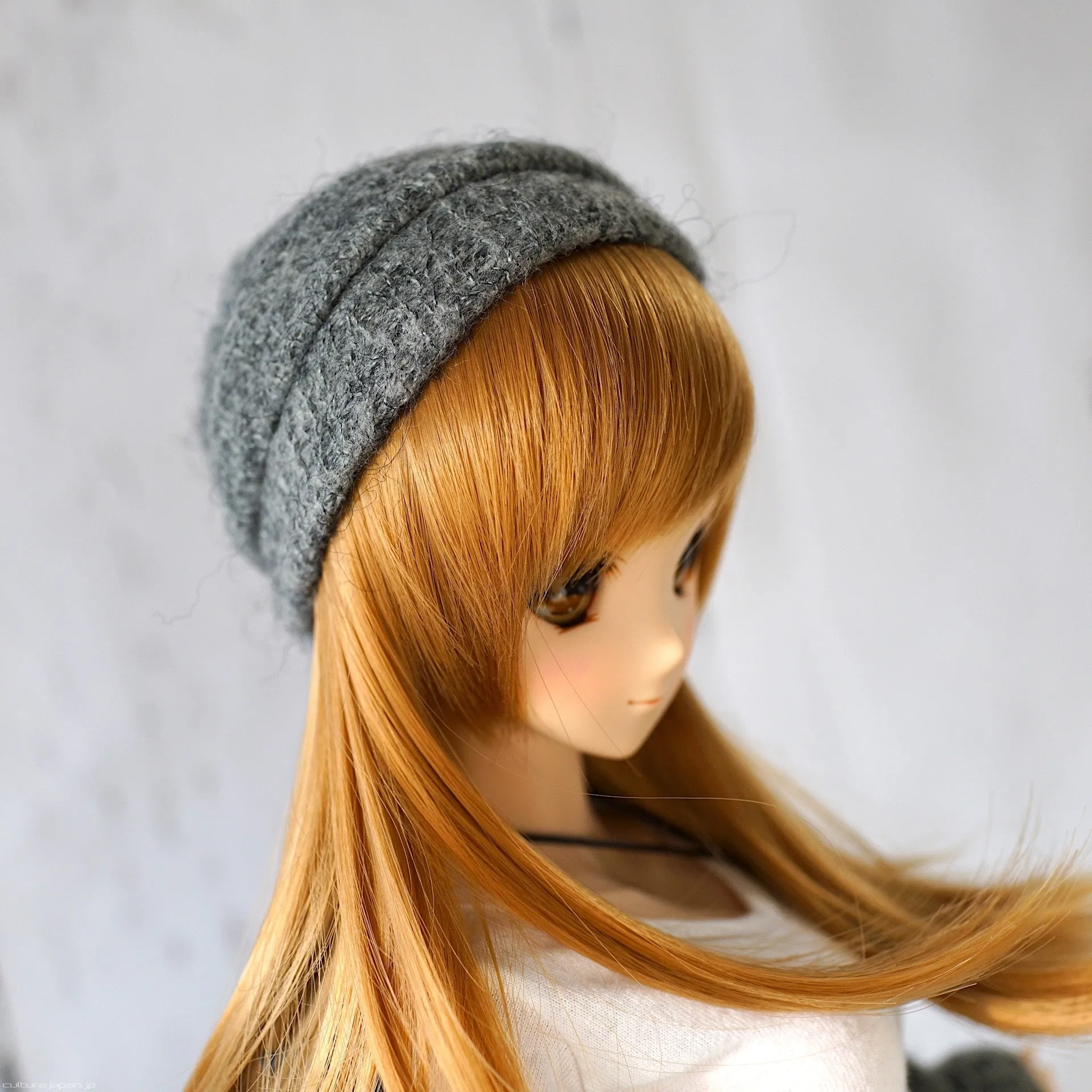 Knit Beanie (Gray)