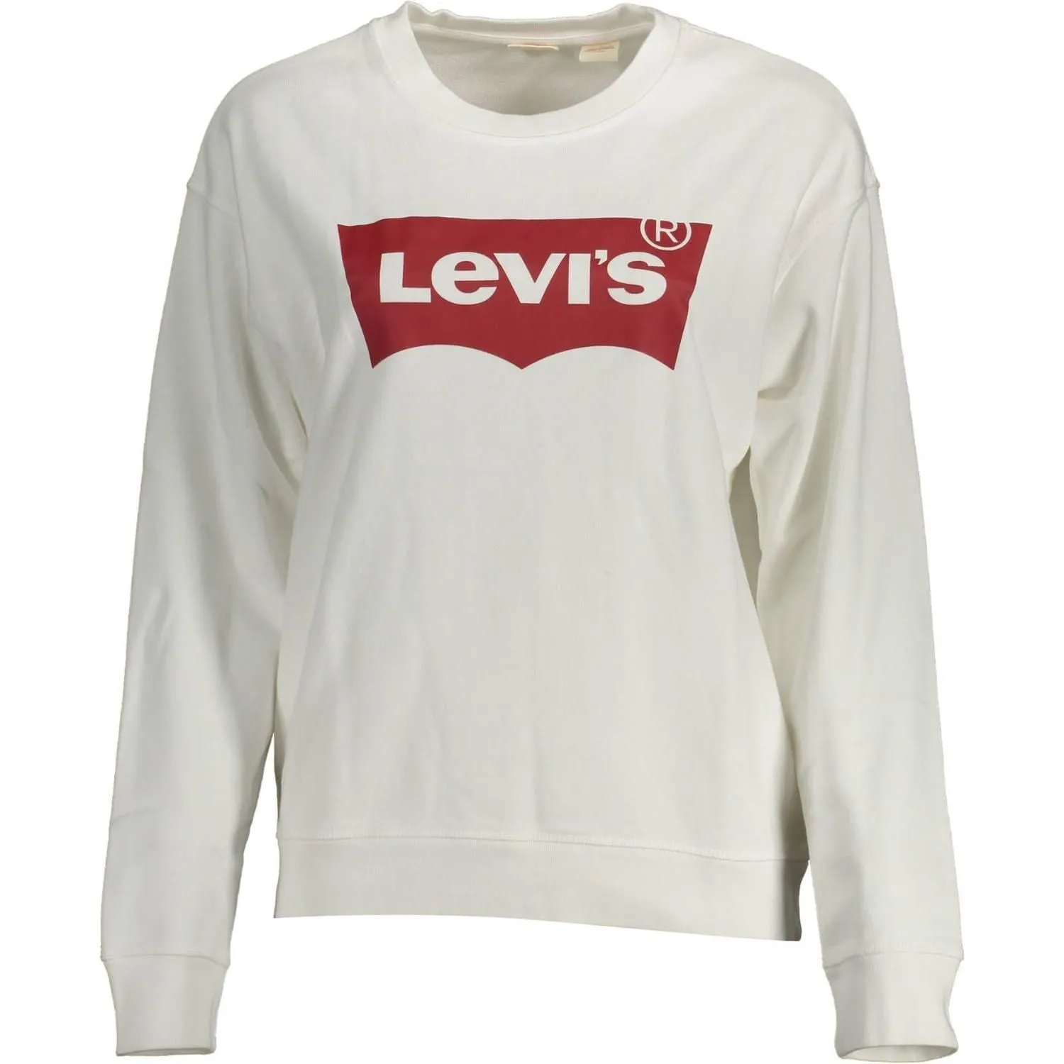 Levi's White Cotton Women Sweater