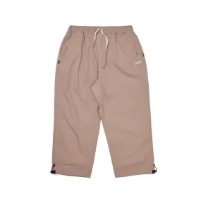 LOGO COTTON SUPER WIDE PANTS INDY PINK