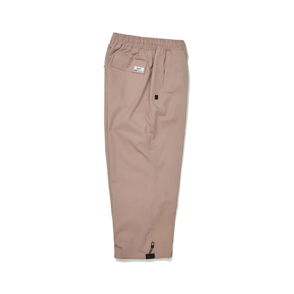 LOGO COTTON SUPER WIDE PANTS INDY PINK