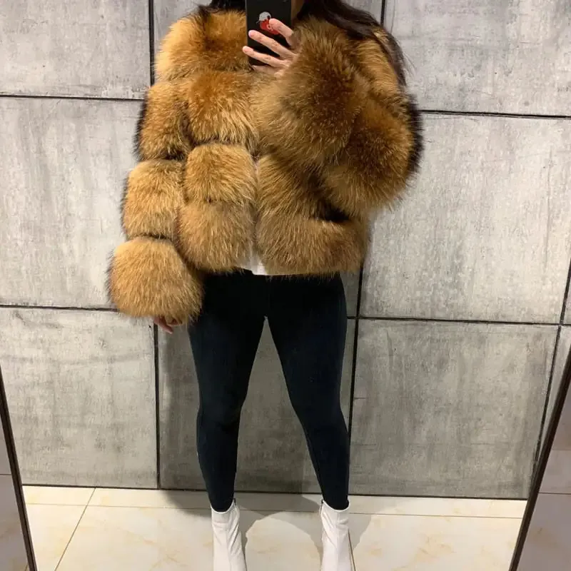 Luxurious Warm Picture-Perfect Fur Coat