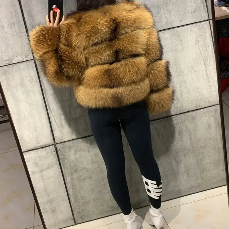 Luxurious Warm Picture-Perfect Fur Coat