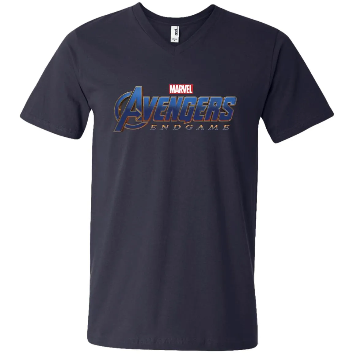 Marvel Avengers Endgame Movie Logo Graphic Men V-Neck T-Shirt