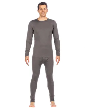 Men's 'Soft Comfort' Premium Thermal Set - Charcoal