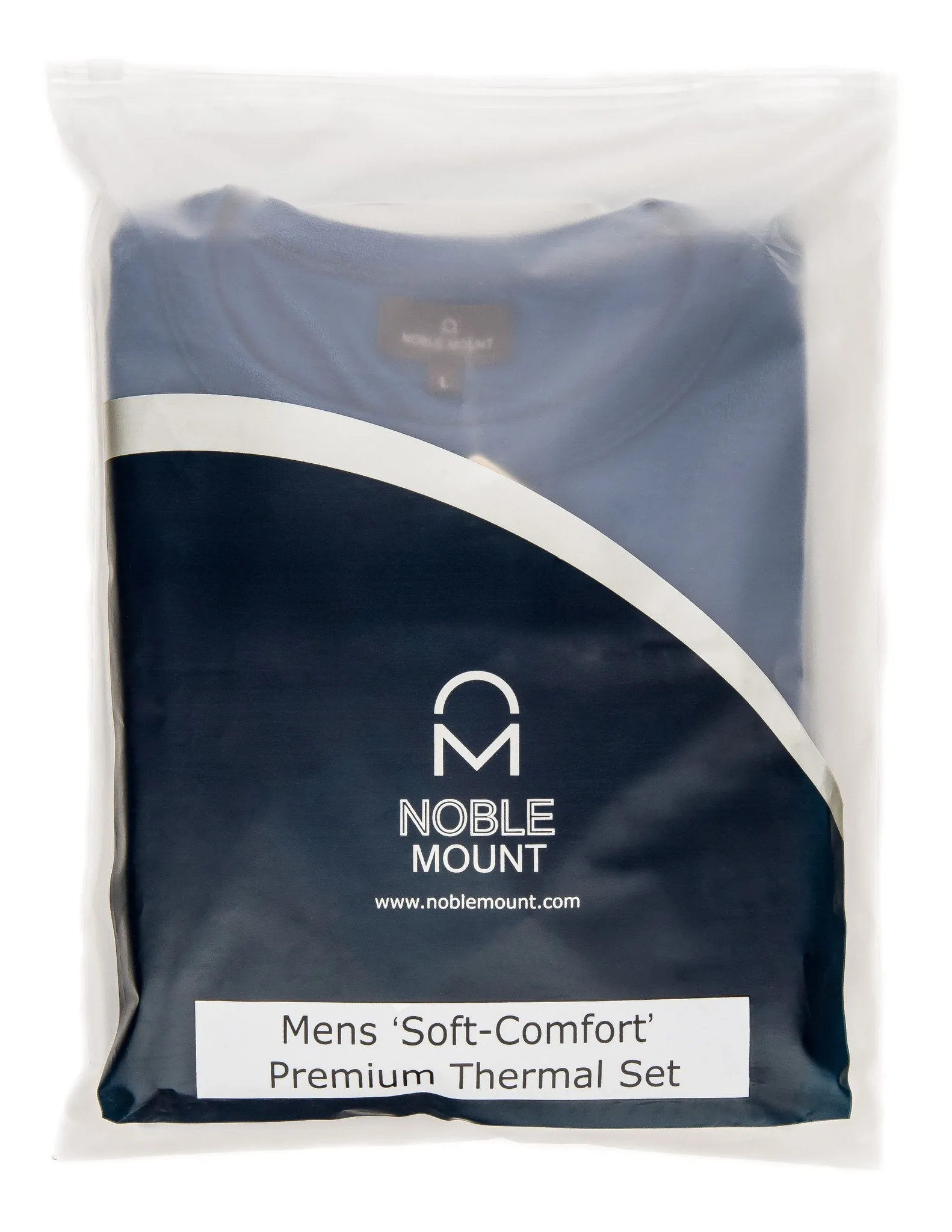 Men's 'Soft Comfort' Premium Thermal Set - Charcoal