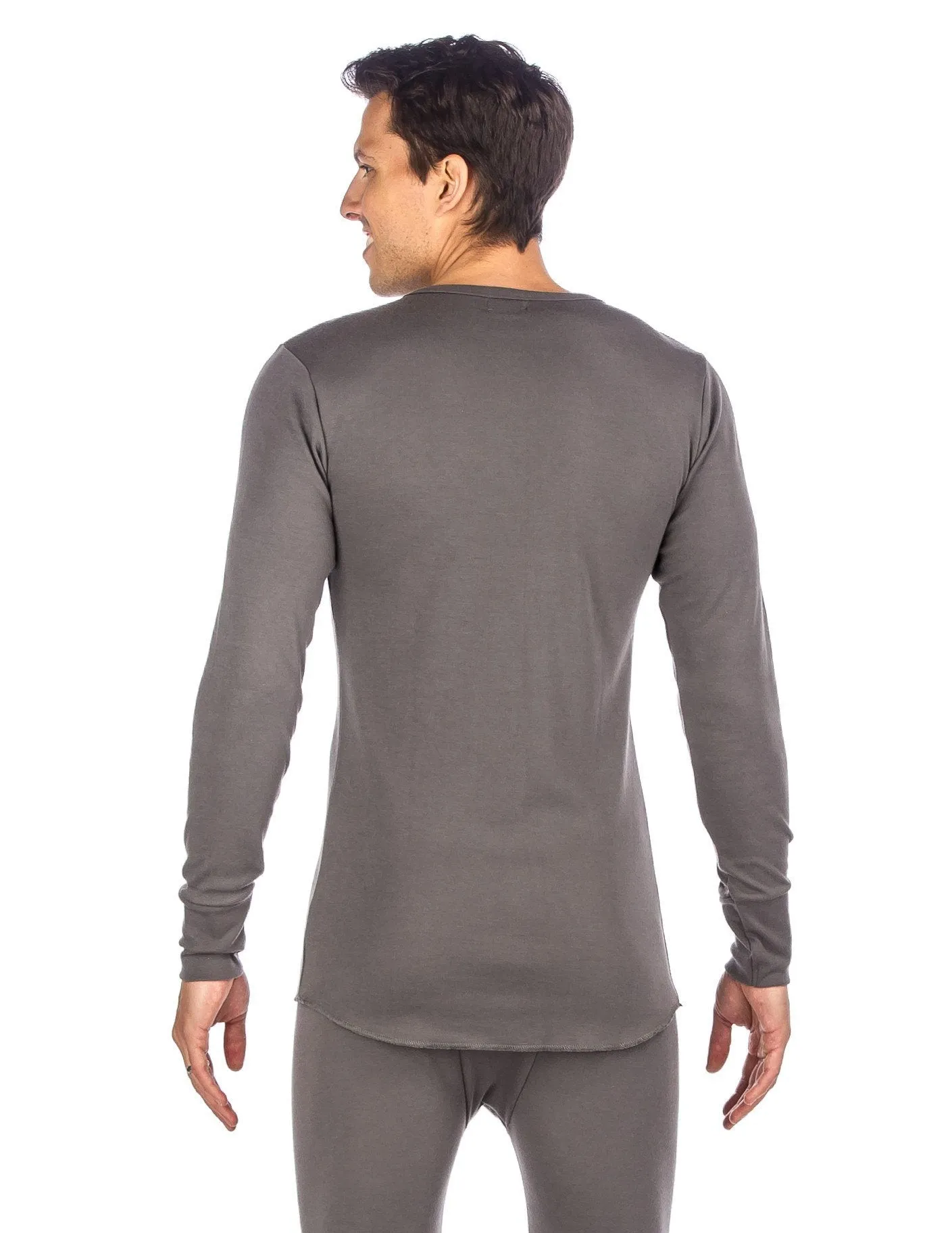 Men's 'Soft Comfort' Premium Thermal Set - Charcoal