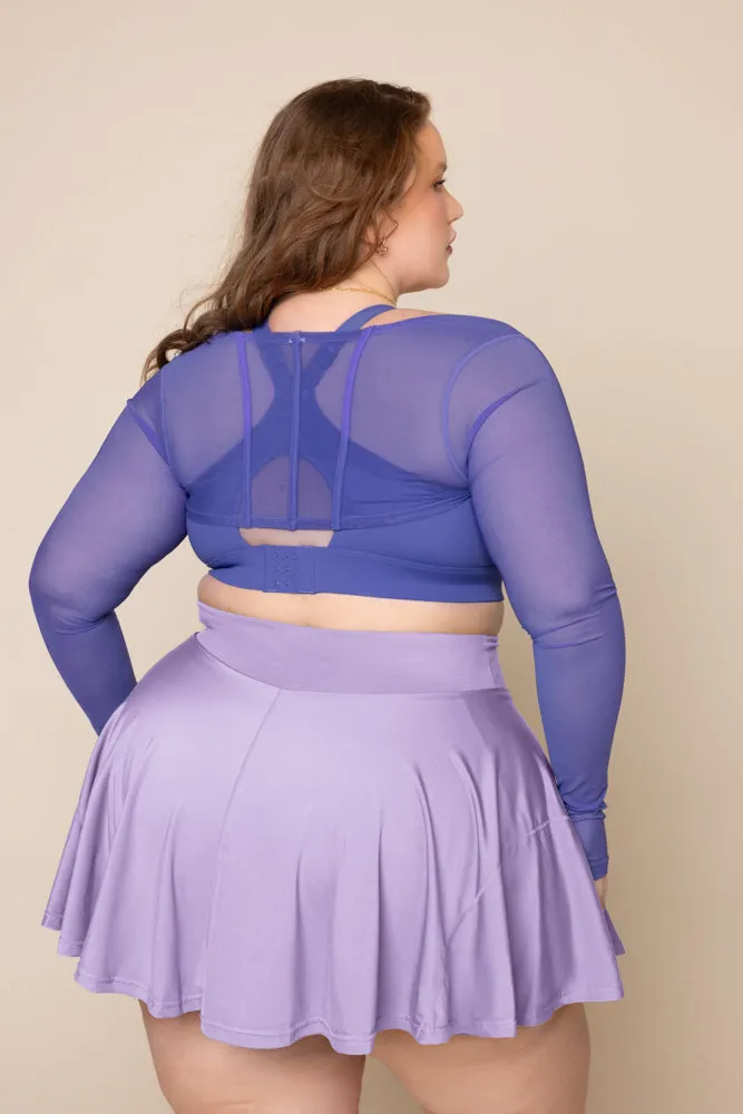 Mesh Corset Shrug - Iris