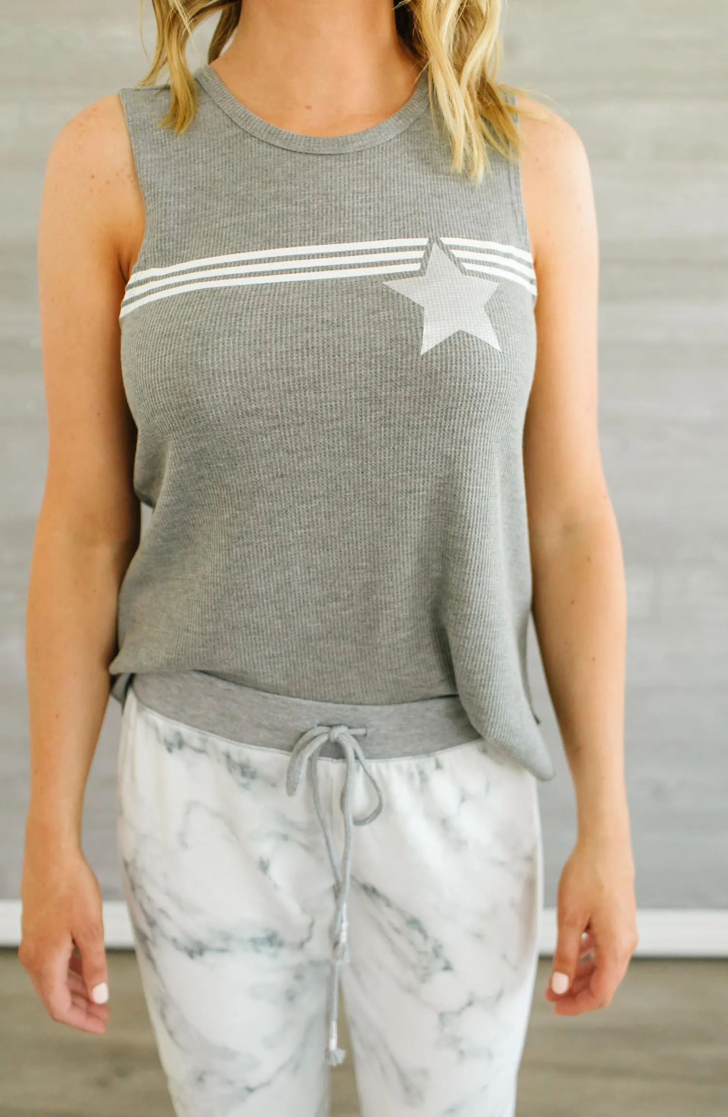 Metallic Star Tank