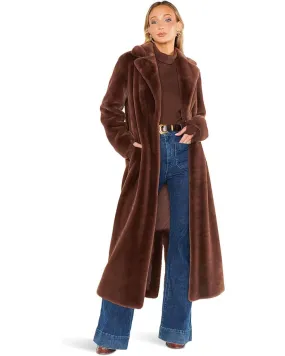 Miss Tiffy Fur Jacket -Brown