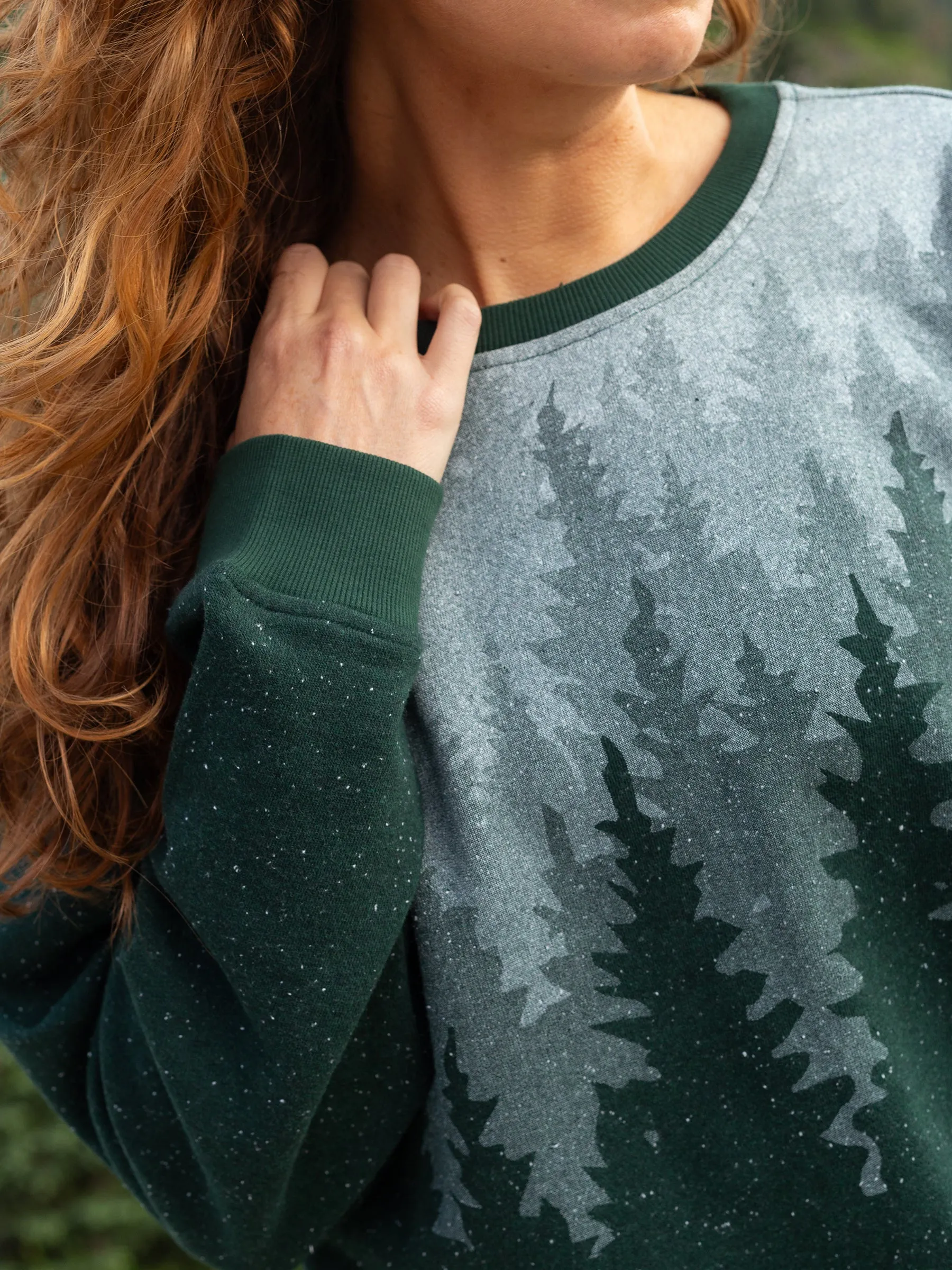 Misty Forest Pullover