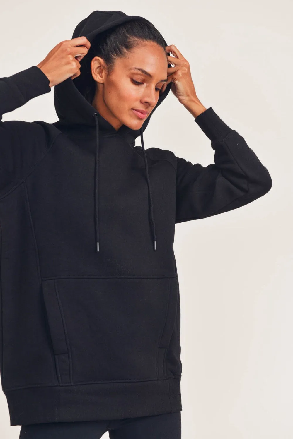 Mono B Oversized Pullover Hoodie