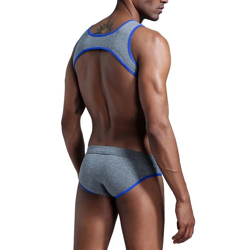 Muscle Harness Sport Cotton Polyester Underwear Set