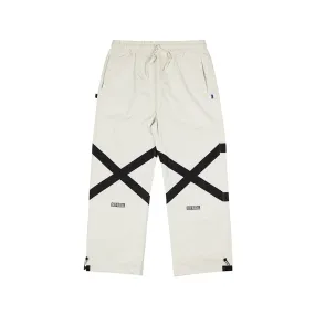 NEW POT-X REFLECTIVE TRACK PANTS CREAM