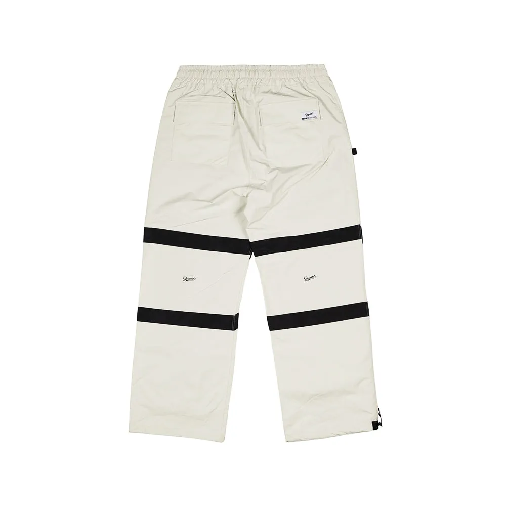 NEW POT-X REFLECTIVE TRACK PANTS CREAM