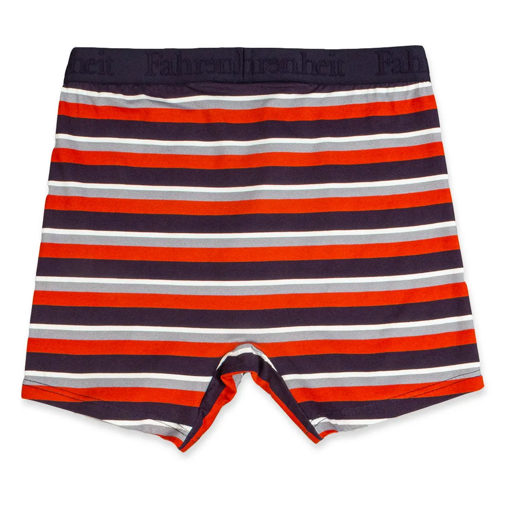 Newman Boxer Brief | Stripe Red/Navy