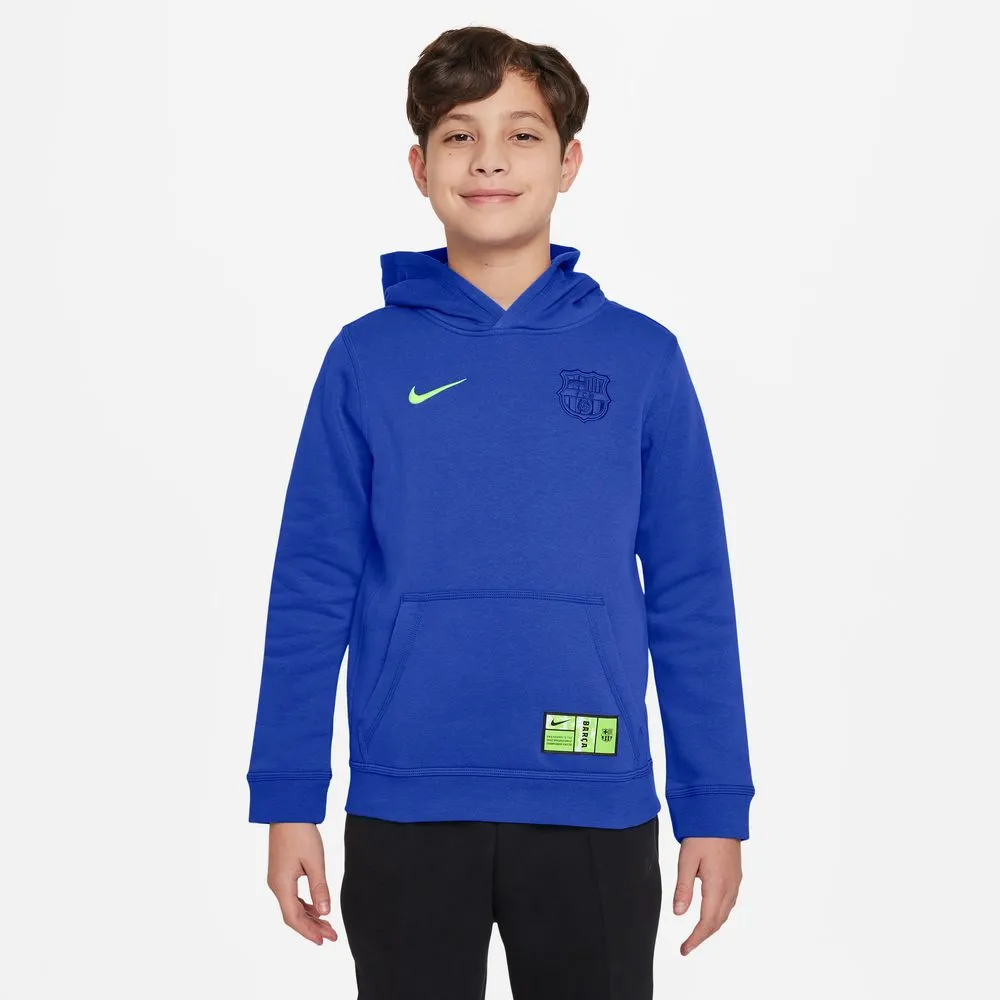 Nike Youth FC Barcelona 2024/25 Pullover Hoodie