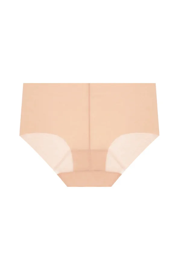 Nude Invisible High Waisted Brief