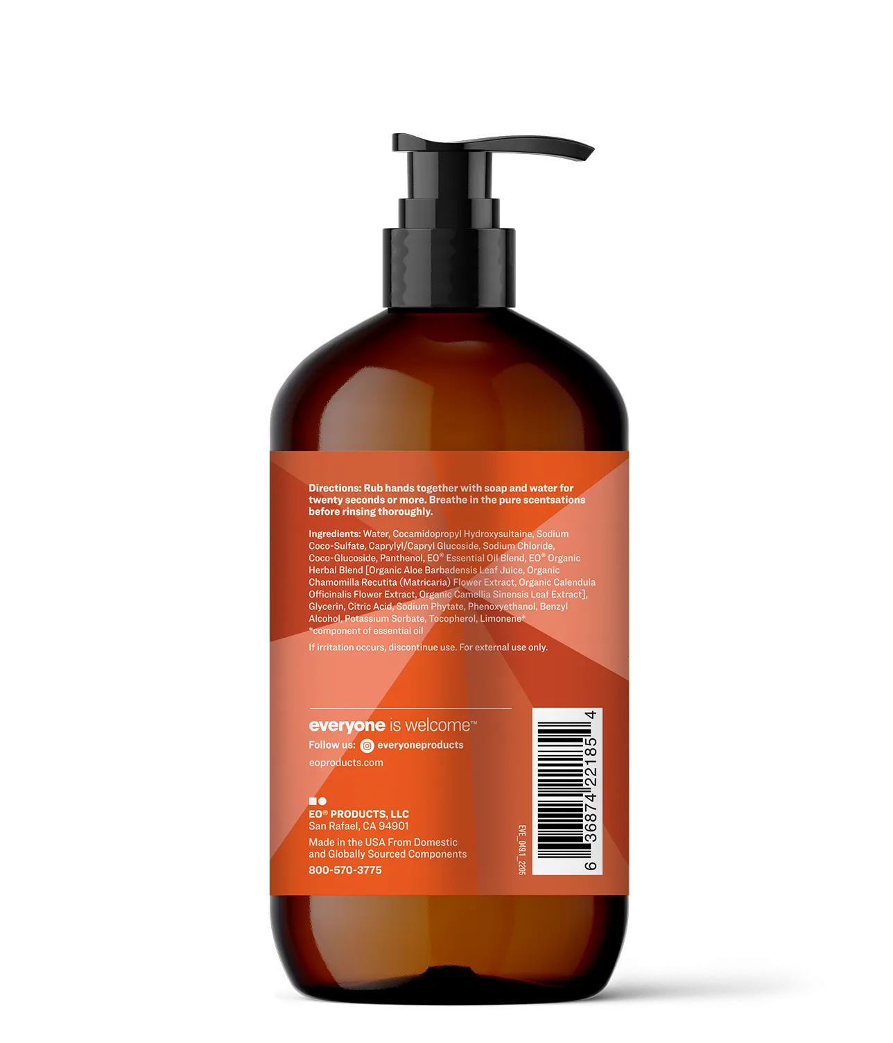 Orange Spice Holiday Hand Soap