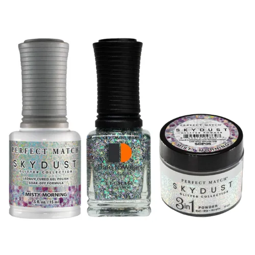 Perfect Match Sky Dust Glitter Trio - 06 Misty Morning